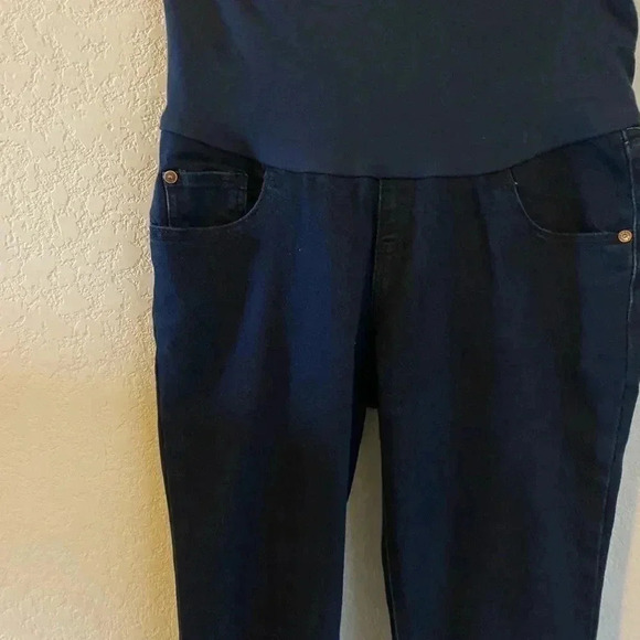 Motherhood Maternity MAMA PRIMA POST PREGNANCY V-POCKET SKINNY JEANS Size M - Picture 3 of 12